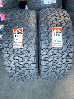 (2) LT 315/70/17 BFGoodrich