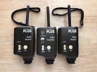 Wireless Strobe Flash Trigger Set - PocketWizard Plus
