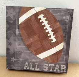 Football/ Sports Wall Decor