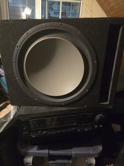 Bocina De 15 Pulgadas. Cajon Porteado Funcionando