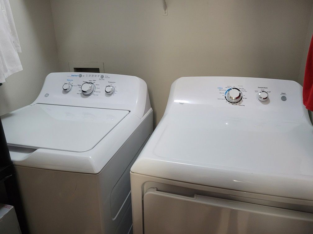 Washer and Electric Dryer