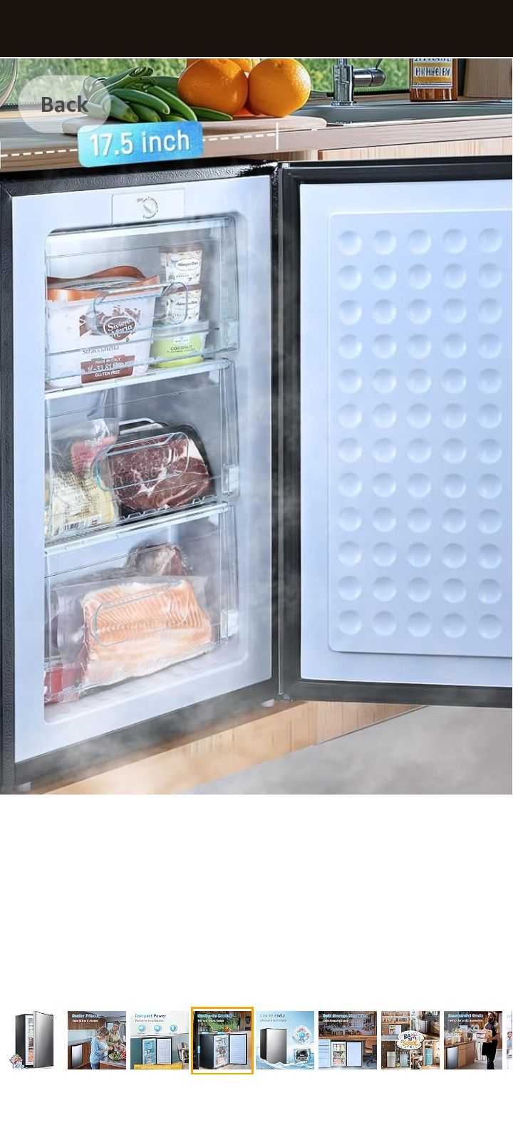 Compact Freezer Never Used