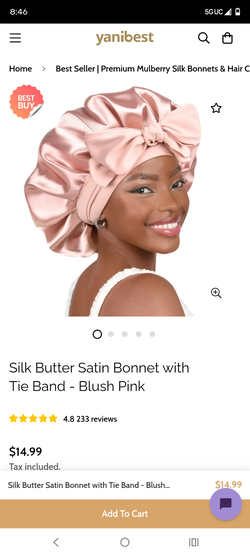 Yanibest and Bonnet queen hair cap bonnet