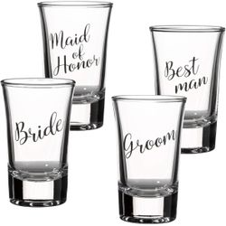 Shot. glasses Wedding 