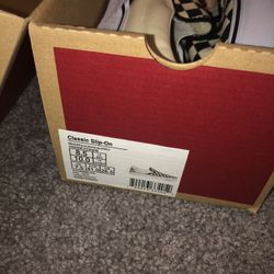 Vans Slip Ons Size 9 Checkered
