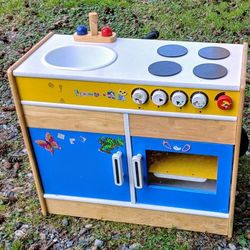 Wooden Play Kitchen