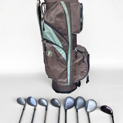 Golf Club Bundle – TaylorMade, Callaway Big Bertha, Cobra, Tommy Armour + Golf Bag