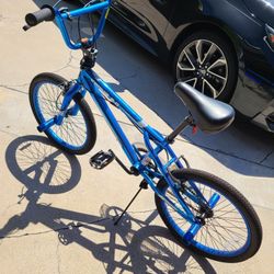 Boys BMX Bike 20" Blue Krome 