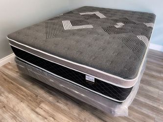 King Oasis Thermal Comfort Europillow Top 12inch Mattress
