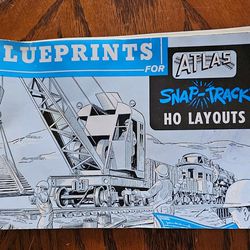 Atlas And Tyco Catalog And Blueprints Books HO Scale Model Trains
