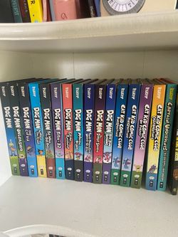 Dog Man/Cat Kid Ninjago Books