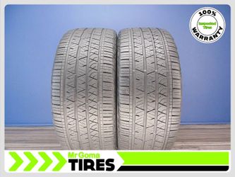 2 CONTINENTAL CROSSCONTACT LX SPORT RSC RFT XL 275/45R20 USED TIRES 7.8/32 TREAD