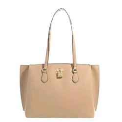 Michael Kors Ruby Large Top-Zip Tote Bag, Camel, One Size