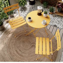 🔥Brand new🔥Home3-piece folding Bistro set