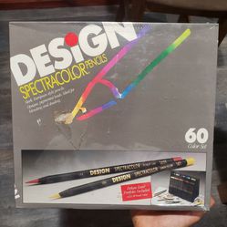 New Design Spectracolor 60 Colored Pencils Sealed