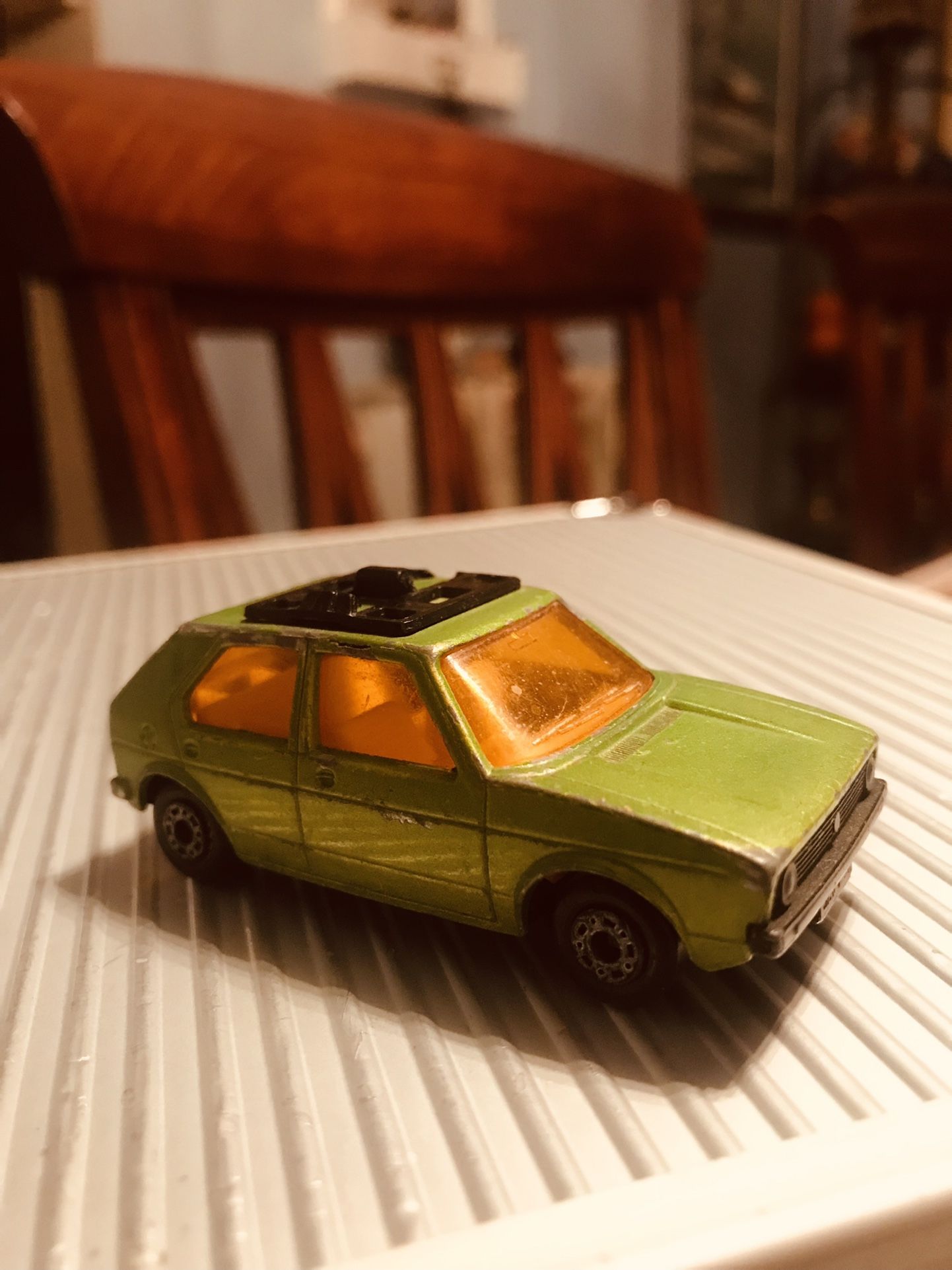 Matchbox 1974 VW Golf England A Plastic Piece On The Roof Broke Off