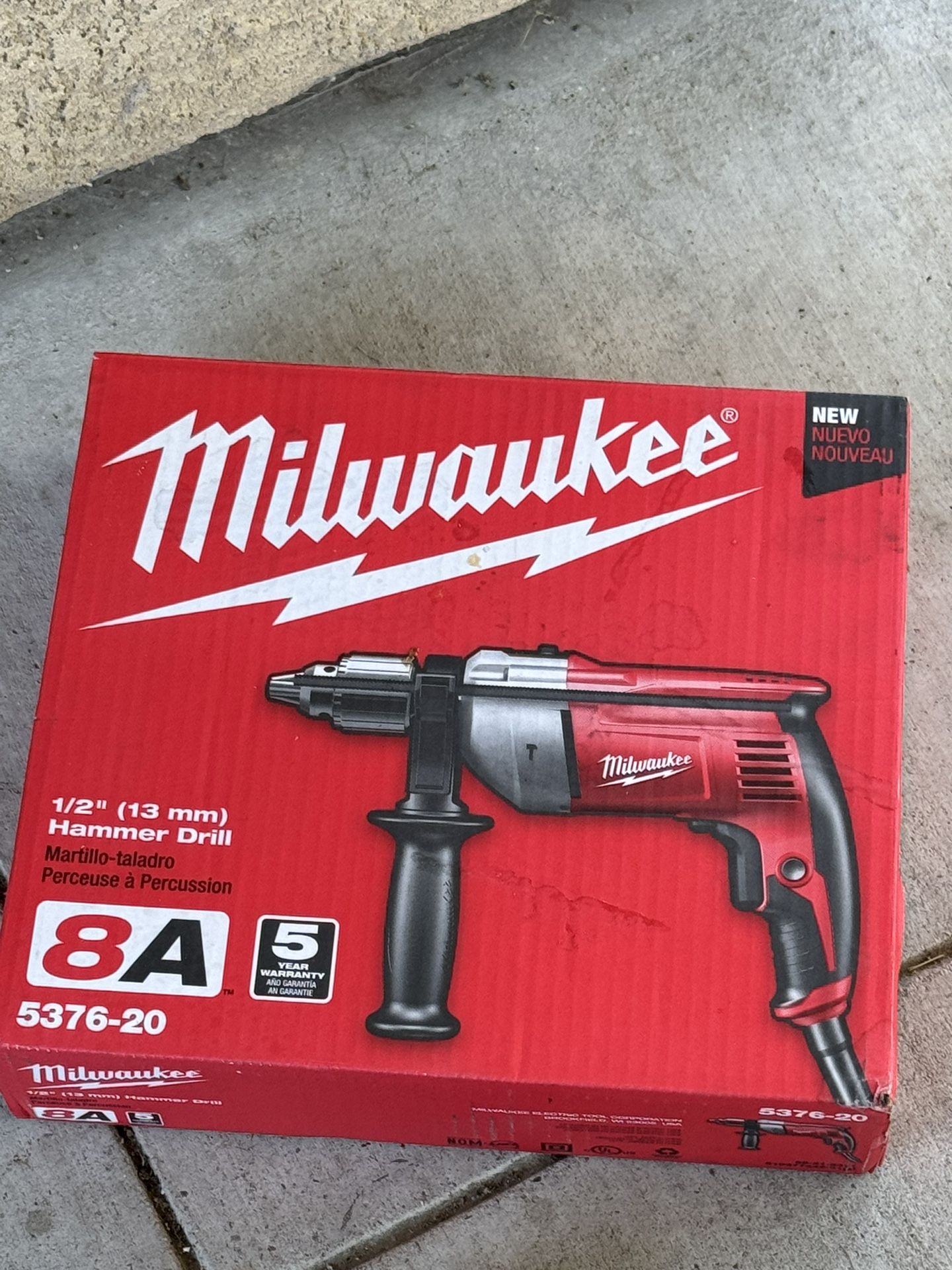 50$ Milwaukee Hammer Drill