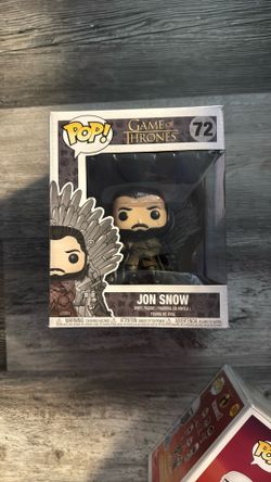 Jon Snow On The Iron Throne Funko Pop