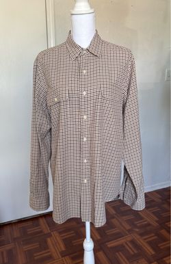 Polo by Ralph Lauren Benford Classic fit Men’s brown button down shirt size large