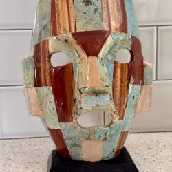 Mexican mosaic burial mask