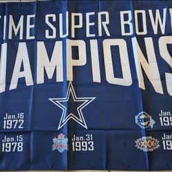 Dallas Cowboys Flag 5ftx3ft $20 Firm On Price