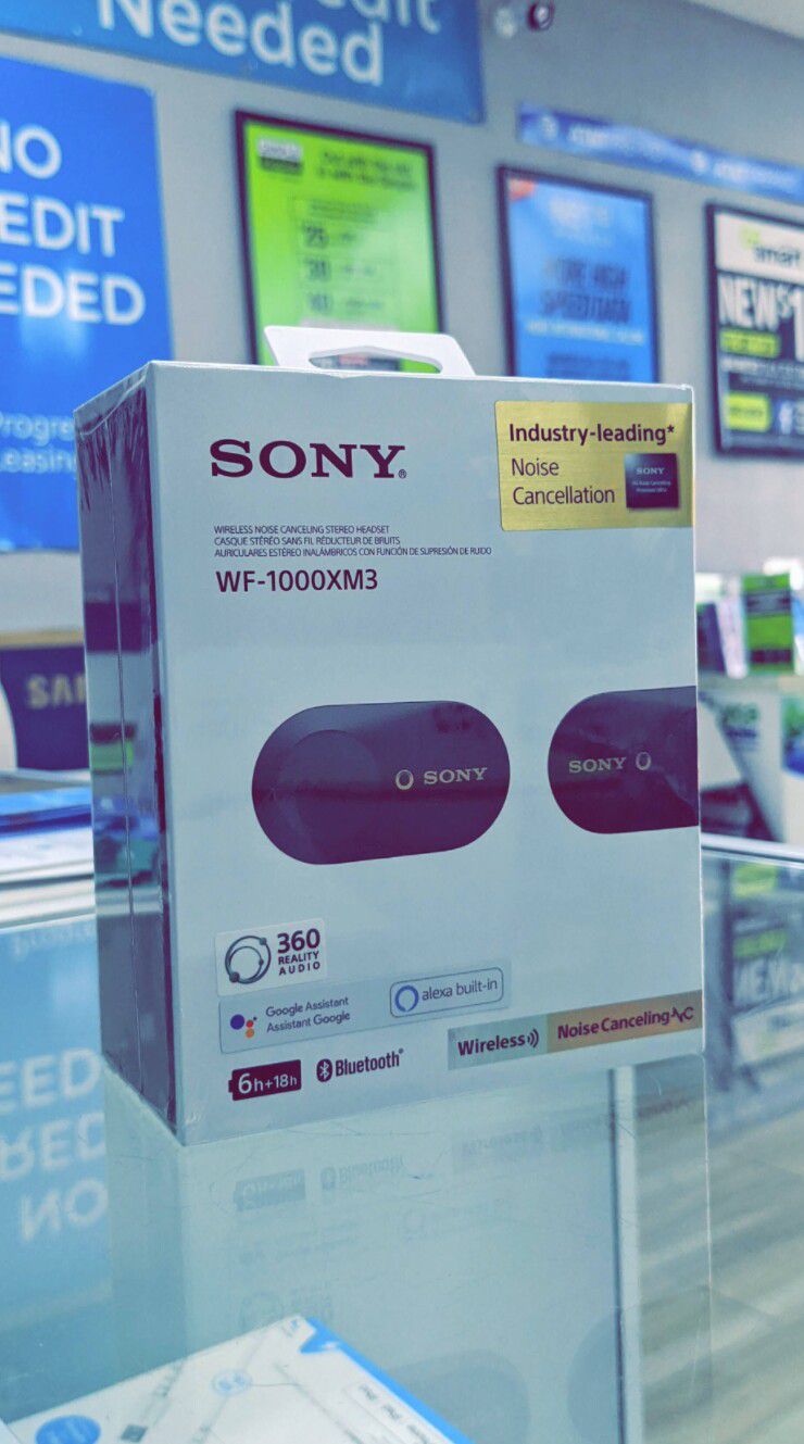 Sony - WF-1000XM3 True Wireless Noise Cancelling In-Ear Headphones - Brand New in Box