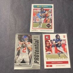 Matt Corral Rookie Lot