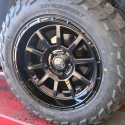 4 New Wheels & Tires 5 Lugs Toyota Tundra 20inch$2000