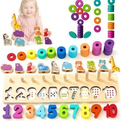 Wooden Number Puzzle