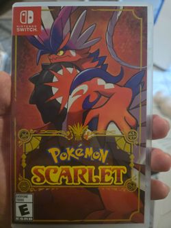 Pokemon Scarlet Nintendo Switch game