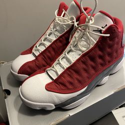  Red Flint Grey 13’s 