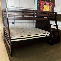 Jason Espresso Finish Twin/Full Bunk Bed
ACME