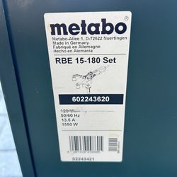 Metabo Tube Belt Sander