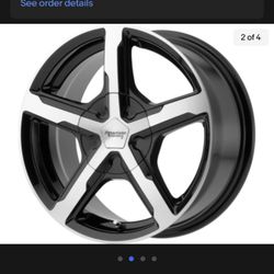 17x7 American Racig Wheels 
