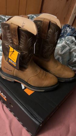 Ariat work hog pull on boot