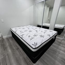 new orthopedic Pillow top mattresses Colchones nuevos ortopédicos pillow top Queen size $150 - $210 With Box Spring Full size $140 - $200 With B