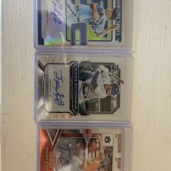 2016-2025 Topps Autos & #'d Cards