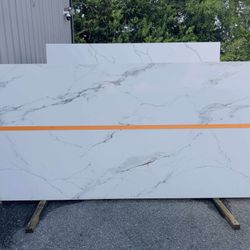 QUARTZ STONE SLABS JUMBO IN CALACATTA GRAY MARBLE 📏Each slabs cover 55.1 sq.ft, Thickness 3 cm 🔥Price $799 per Slab🔥 