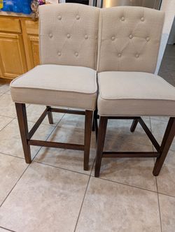 Set Of 2 Counter Height Chairs