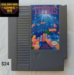 Working. Tetris Nintendo Game. Used.