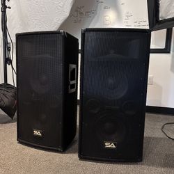 PA System Speakers / Mids - Passive - Pair