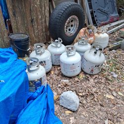 Empty Propaine Tanks