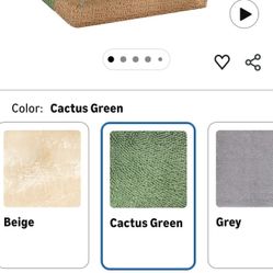 4-in-1 Cactus Cat Tree, 33'' Cat Tower for Indoor Cats with Large Condo, Cat Scratching Post for Cats with Deep Hammock& Cozy Top Perch,Green