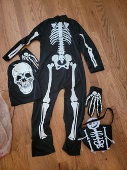 Glow in dark Halloween costume