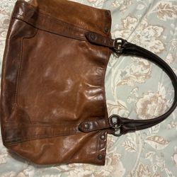 FRYE Brown Leather Purse 