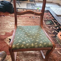 Antique Chair By TELL CITY CHAIRS child's Rocker