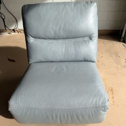 Blue Leather chair