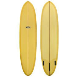7'4" Dono "Egg" New Midlength Surfboard