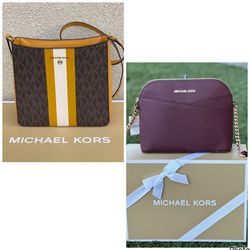 Michael Kors Crossbodie bags $100-115/Bolsas MK de $100-115