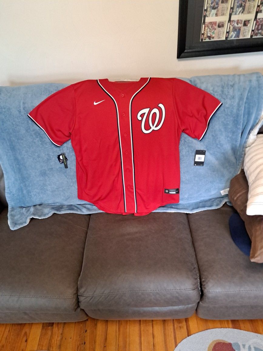 Nike Washington Nationals Red Jersey